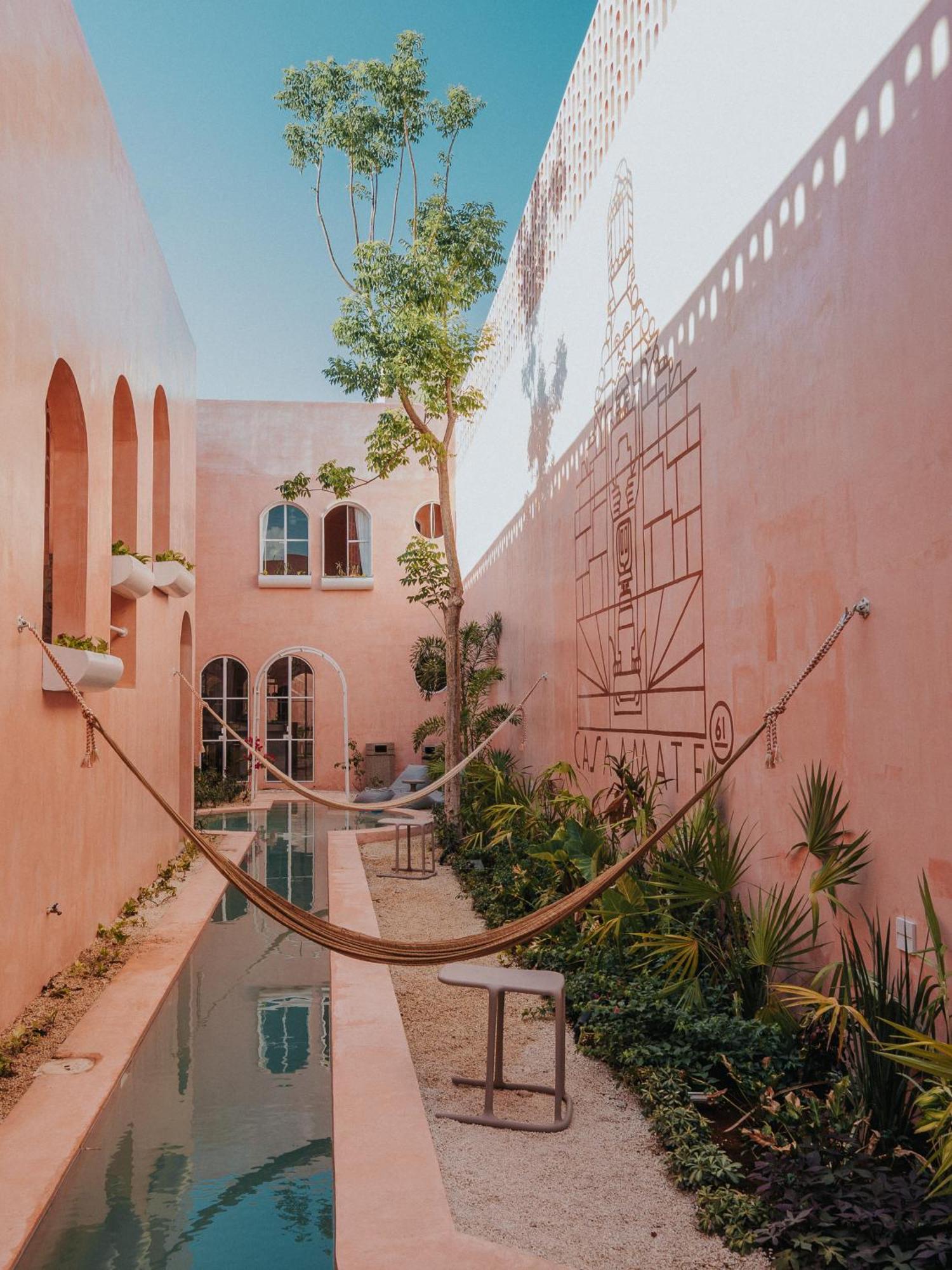 Casa Amate 61 Boutique Hostel Mérida Buitenkant foto